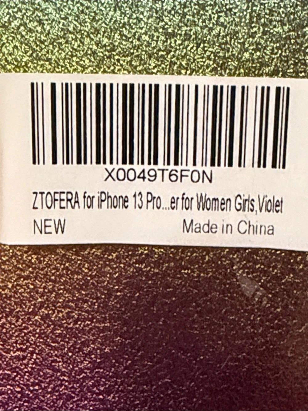 Multicolor Phone Case for iPhone 13 Pro